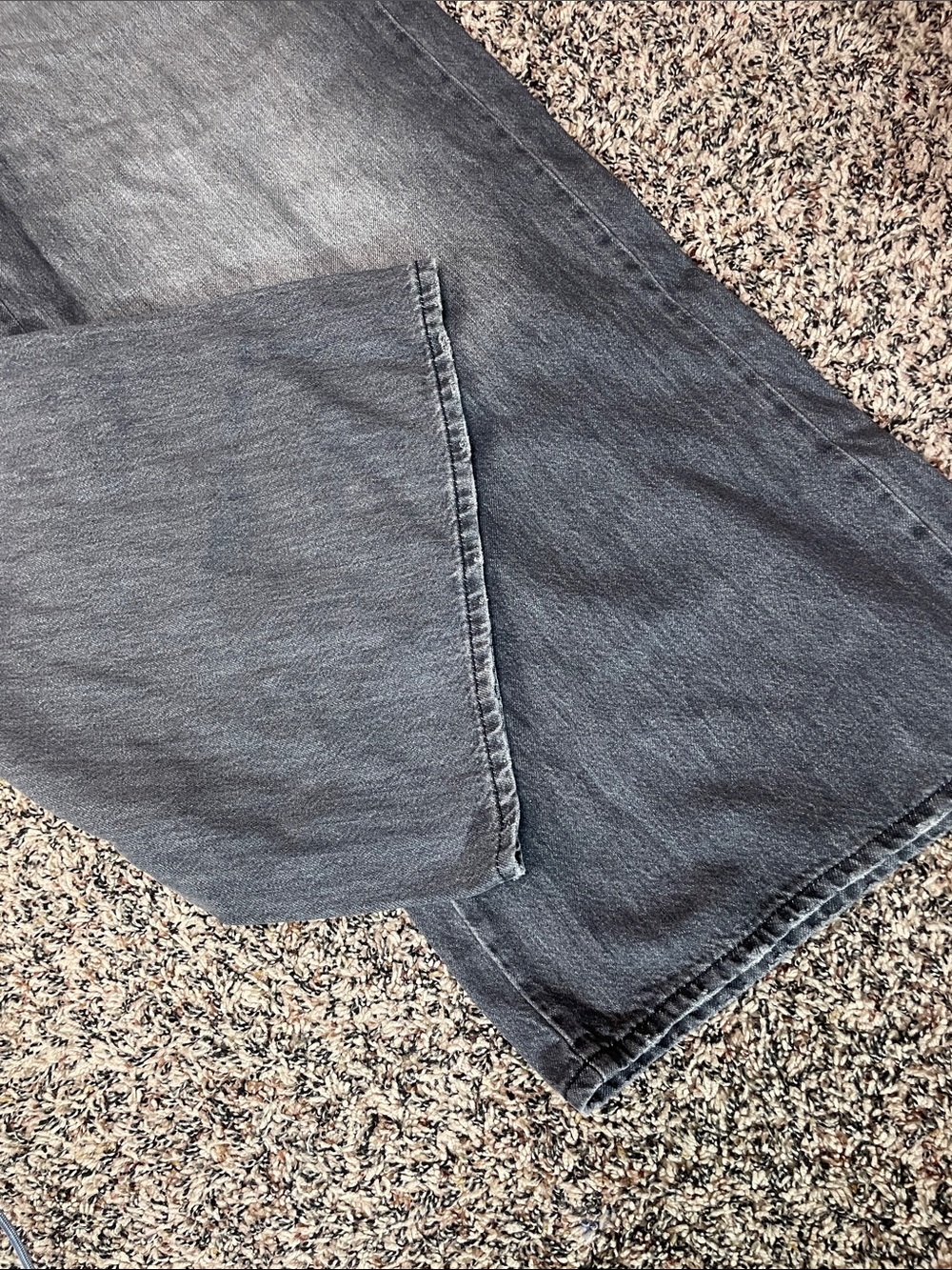 Universal Thread Baggy Wide-Leg Mid Rise Jeans in Washed Black Size 12 | NWT - Picture 4 of 12